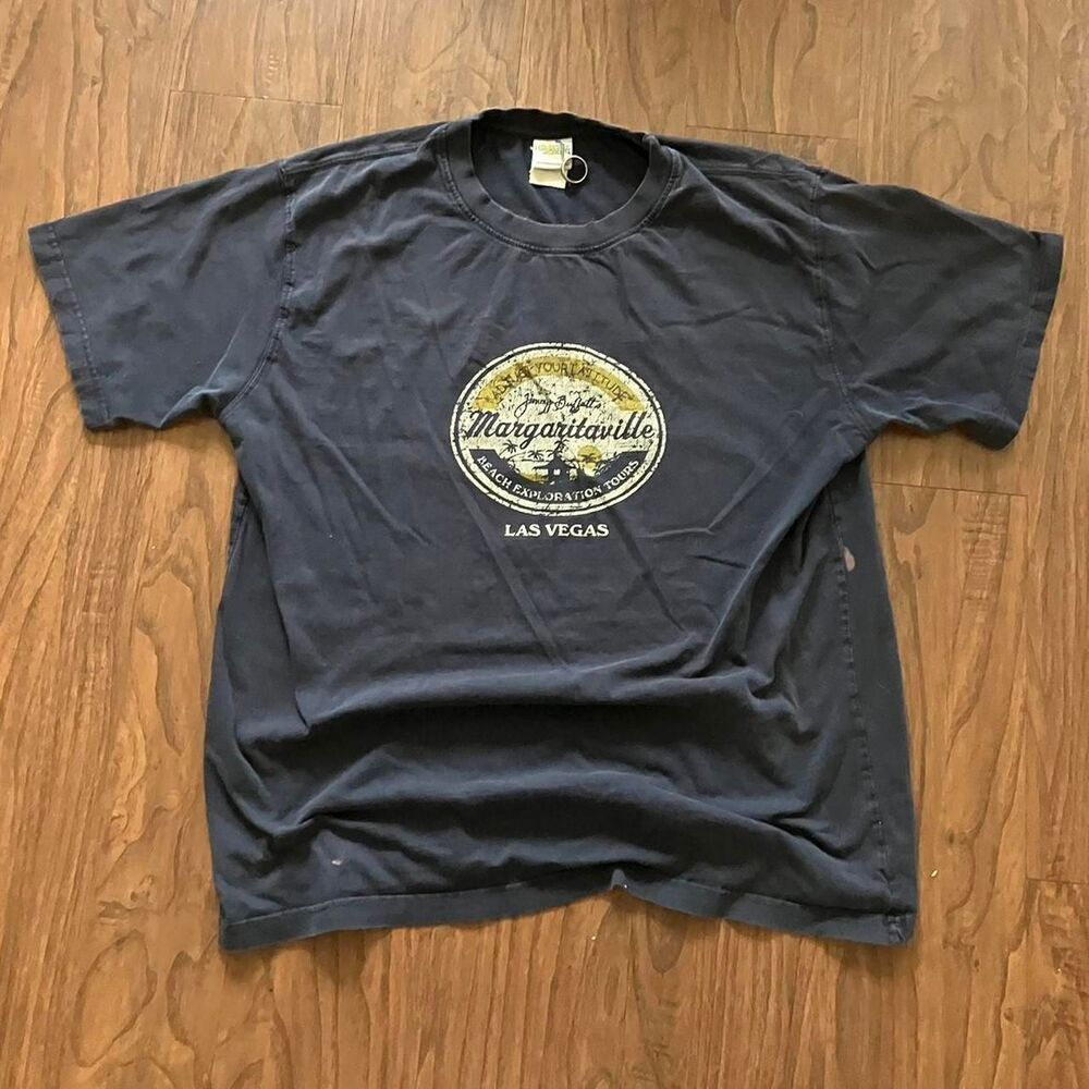 Unbranded Men's Navy and Blue T-shirt